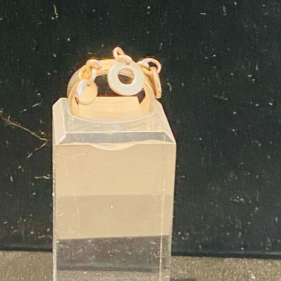 Stella & Dot Round Charms Triple Stackable Ring Sterling Silver Size 5 - Picture 3 of 8